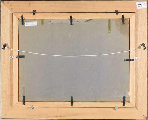 Злотников Лука Тимофеевич. Пейзаж с деревянной церковью